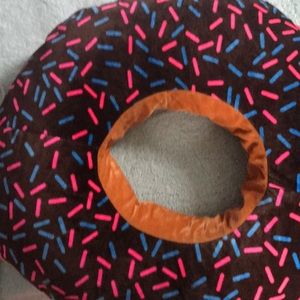 GIANT donut and blanket